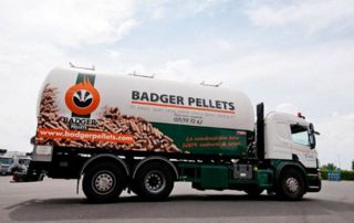 Camion pellets