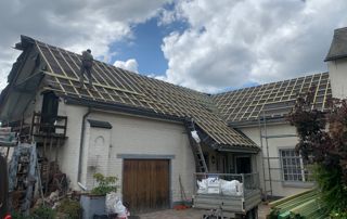 travaux de toiture à Charleroi