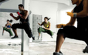 cours collectif de body attack