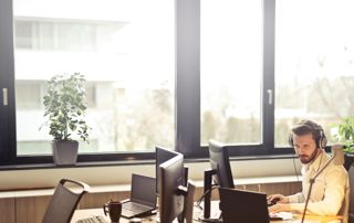 fenêtres de bureau d'entreprise