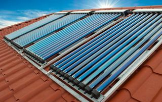 panneaux solaires sur toiture