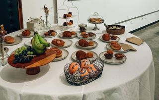 Table de petit-déjeuner