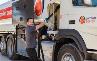 Ouvrier et camion Comfort Energy
