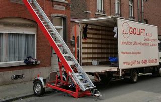 Élévateur et camionnette Golift