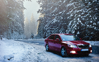 voiture hiver